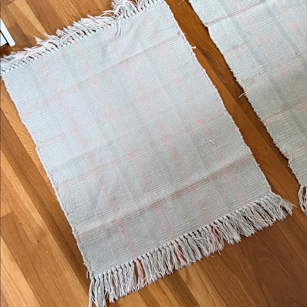 Woven Fringe Throw Rugs - Picture 3 of 7